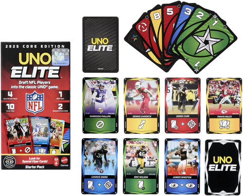 UNO: Elite NFL 2025 Core Edition Starter Pack