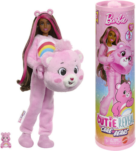Barbie Cutie Reveal Barbie x Care Bears Series, Cheer Bear
