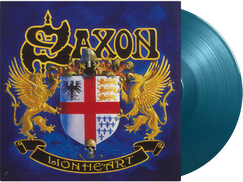 Saxon - Lionheart - Limited 180-Gram Aquamarine Colored Vinyl