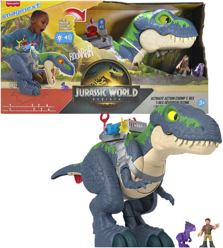 Fisher Price Imaginext Jurassic World: Rebirth Ultimate Action Chomp T. Rex