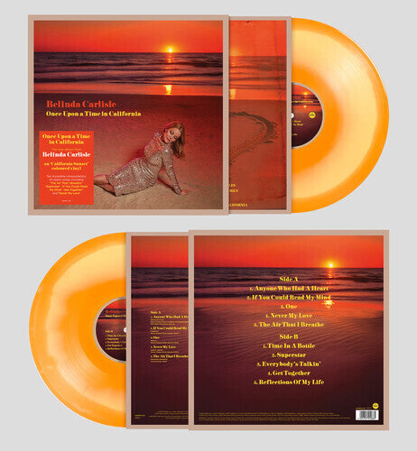 Belinda Carlisle - Once Upon A Time In California - 140-Gram Sunset Colored Vinyl