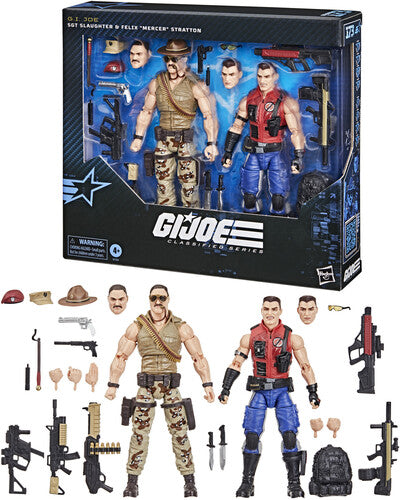 G.I. Joe - Classified Series - #173, Sgt Slaughter & Felix "Mercer" Stratton Action Figure 2-Pack