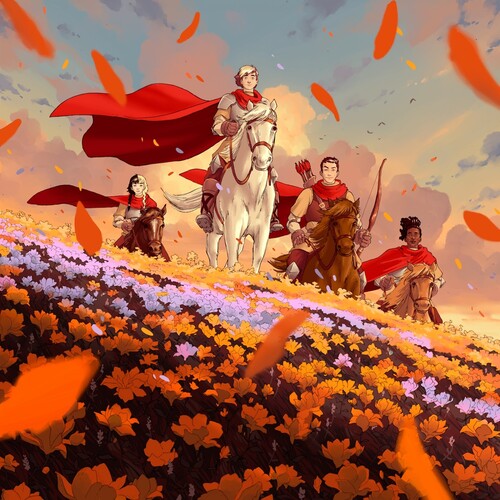Naethan Apollo - Tales From Cazilor: Wyldflowers - Cream/White/Red/Orange/Purple