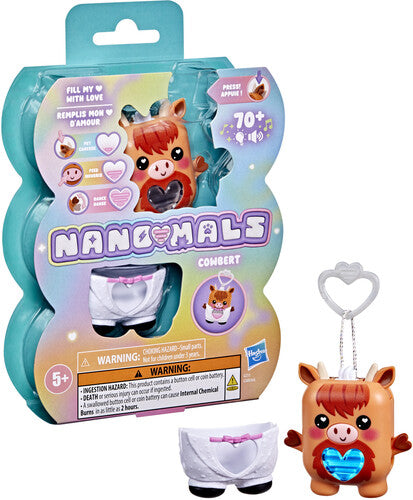 Nano-mals - Cowbert the Highland Cow