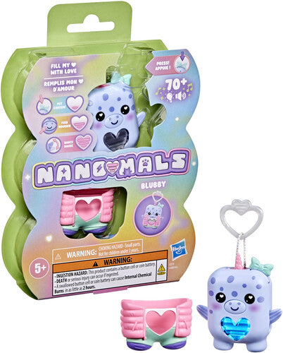 Nano-mals - Blubby the Narwhal