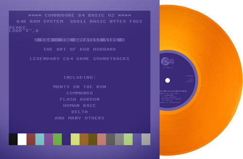 Rob Hubbard - C64 Greatest Sids: The Art Of Rob Hubbard - Limited To 100 Handnumbered Edition (Orange Vinyl)