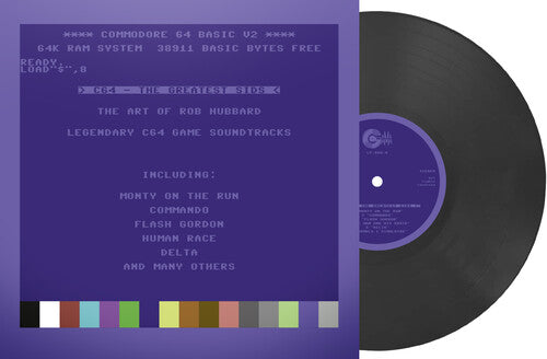 Rob Hubbard - C64 Greatest Sids: The Art Of Rob Hubbard - Limited To 100 Handnumbered Edition (Dark Grey Vinyl)