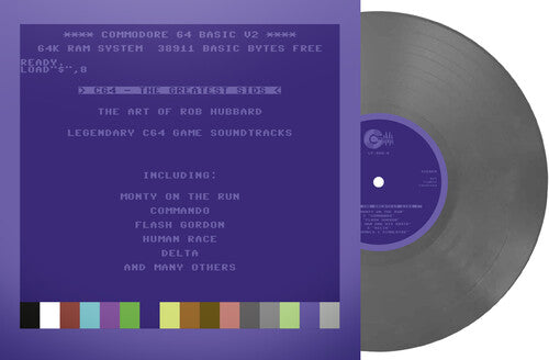 Rob Hubbard - C64 Greatest Sids: The Art Of Rob Hubbard - Limited To 100 Handnumbered Edition (Grey Vinyl)