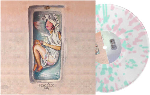 Save Face - Folly + Folly On The Rocks - Teal/Pink Splatter