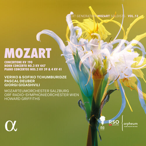 Veriko Tchumburidze - Mozart: Concertone, KV 190, Horn Concerto No. 3, KV 447, Piano Concertos Nos. 2, KV 39, & 4, KV 41