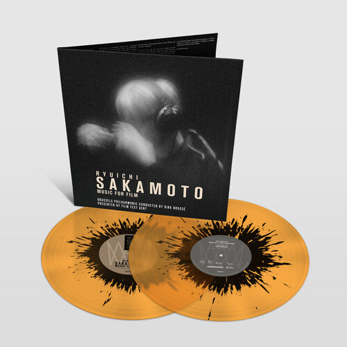 Ryiuchi Sakamoto - Music For Film - Transparent Amber with Black Splatter Vinyl