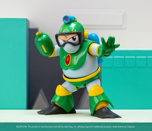 Mega Man - 1:12 Deluxe Bubble Man Action Figure