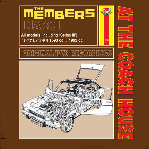 Members - At The Coach House: Original Studio Tapes - Ltd Haynes Manual Style Cover Yellow Vinyl