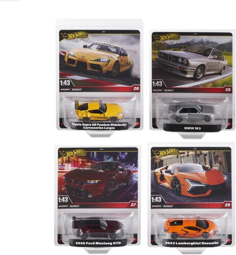 Hot Wheels Premium 1:43 6-Piece J Assortment