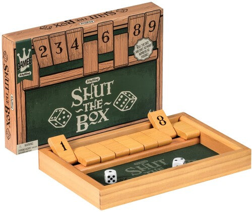 Schylling Shut The Box Classic Game - Solid Wood