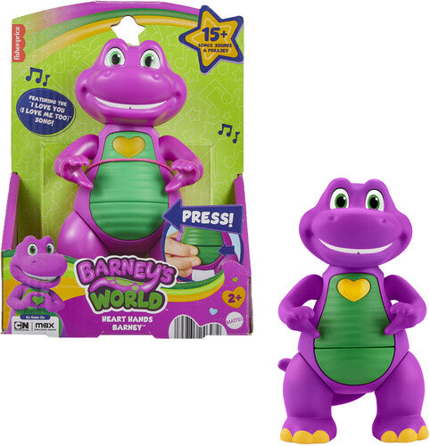 Barney's World: Heart Hands Barney Musical Figure