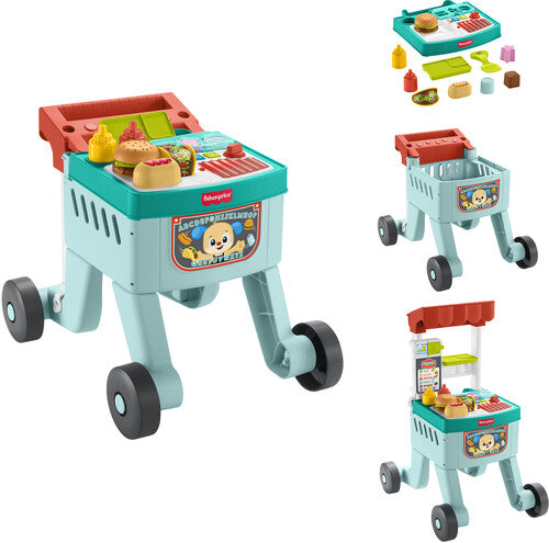 Fisher Price Laugh & Learn 4-in-1 Snack Cart Walker