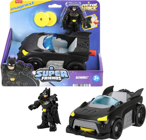Imaginext DC Super Friends: Metal Force Batmobile Vehicle