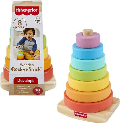 Fisher Price Wooden Rock-a-Stack