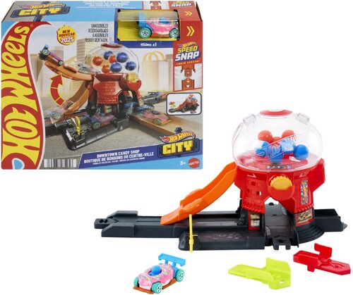 Hot Wheels City Downtown Candy Shop
