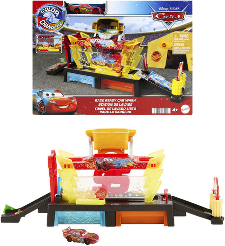 Disney and Pixar Cars Color Changers Race Ready Car Wash Playset