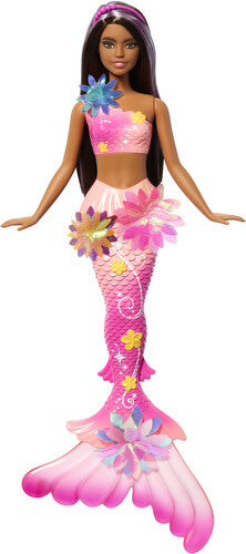 Barbie Flower Magic Mermaid, Brunette