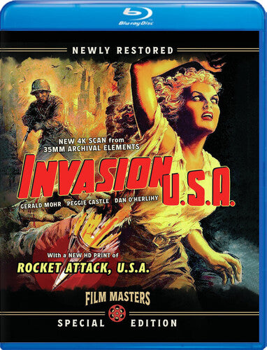 Invasion Usa (1952) With Bonus Film Rocket Attack