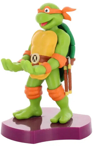 Holdems - Teenage Mutant Ninja Turtles - Mini Cable Guys - Michaelangelo Phone Stand and Device Holder (TMNT)