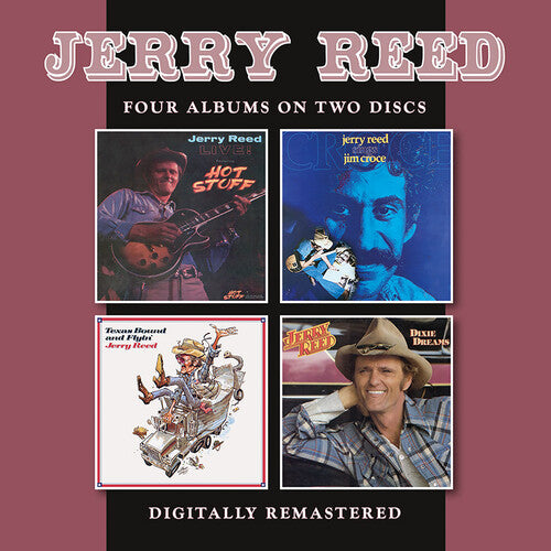Jerry Reed - Jerry Reed Live / Sings Jim Croce / Texas Bound And Flyin' / Dixie Dreams