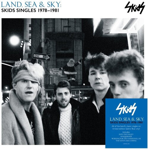 Skids - Land Sea & Sky: Skids Singles 1978-1981 - 140-Gram Saltire Blue Colored Vinyl