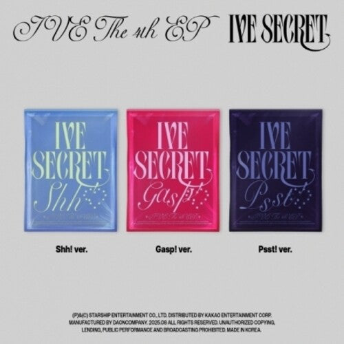 Ive - Ive Secret - Random Cover - incl. Photobook, Instant Photo + Photocard
