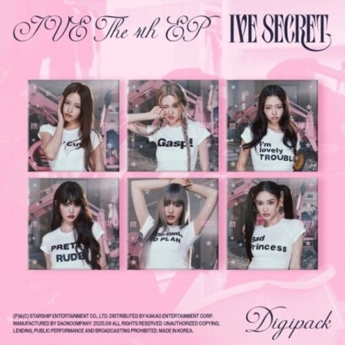 Ive - Ive Secret - Digipack Random Cover Version - incl. Photbook, Photocard + Mini-Folded Poster