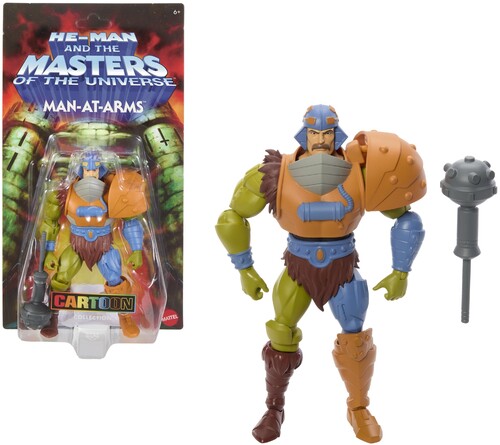 Masters of the Universe Origins 200X Cartoon Collection Man-at-Arms Action Figure (He-Man, MOTU)