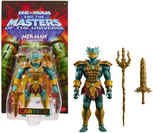 Masters of the Universe: Origins 200X Cartoon Collection Mer-Man Action Figure (He-Man, MOTU)