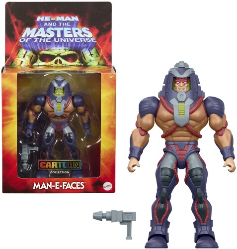 Masters of the Universe Cartoon Collection Man-E-Faces Action Figure (He-Man, MOTU)