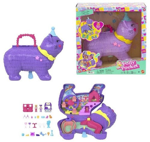 Polly Pocket Celebration Kitty Large Piñata Compact (Window Box)