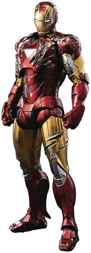 Threezero - Marvel: The Infinity Saga - DLX - Iron Man Mark 6 (Battle Damaged) Action Figure