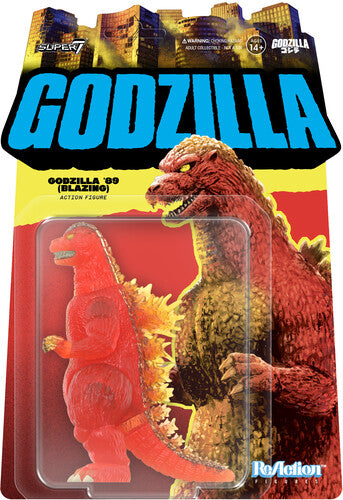 Super7 - Toho - ReAction Figures Wv9 - Godzilla 1989 (Blazing)