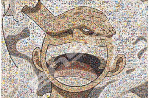Ensky 1000-595 One Piece Gear Five Mosaic Art Puzzle