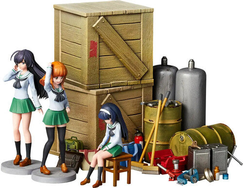 Girld und Panzer - ARTPLA - Last Chapter Garage Plastic Model Kit Set B
