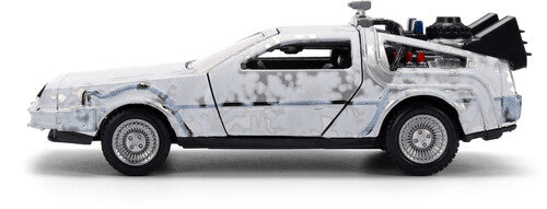 Back to the Future - Hollywood Rides - 1:32 40th Anniversary Time Machine Die-Cast Car (Frosty)