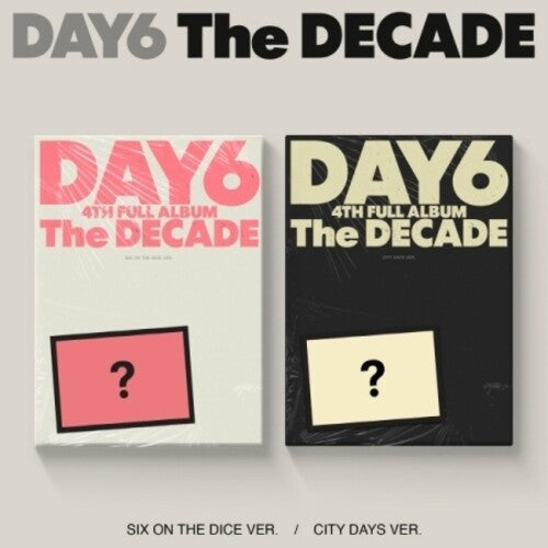 Day6 - The Decade - Random Cover - incl. 92pg Photobook, Postcard, Messag Card, 2 Photocards, Original Ticket + Folding Poster
