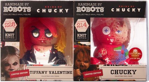 Handmade by Robots - Bride of Chucky - Chucky & Tiffany (Bloody) 2-Pack
