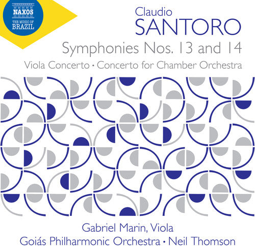 Gabriel Marin - Santoro: Symphony No. 13; Symphony No. 14; Viola Concerto; Concerto for Chamber Orchestra