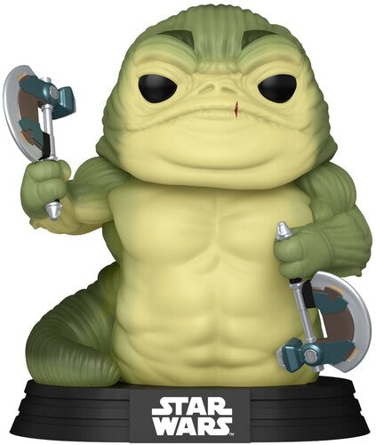 Funko POP! Star Wars: Mandalorian & Grogu - Rotta the Hutt (Glow-in-the-Dark)