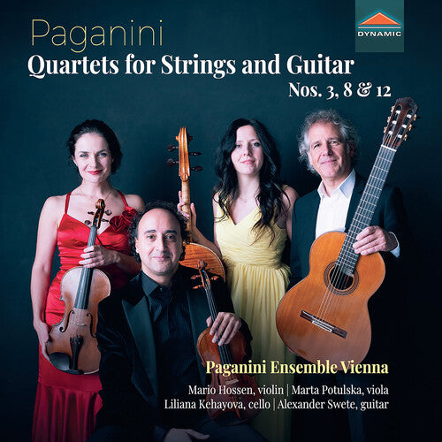 Paganini Ensemble Vienna - Nicolo Paganini: Quartets for Strings and Guitar Nos. 3, Op. 4, 8 & 12