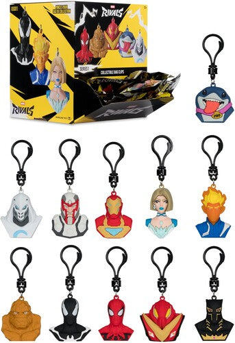 McFarlane Toys - Marvel Rivals - Collectible Bag Clip 24-Piece PDQ