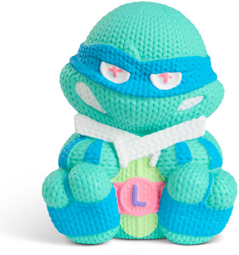 Teenage Mutant Ninja Turtles (TMNT) - Leonardo Blacklight Limited Edition Vinyl Figure – Handmade by Robots