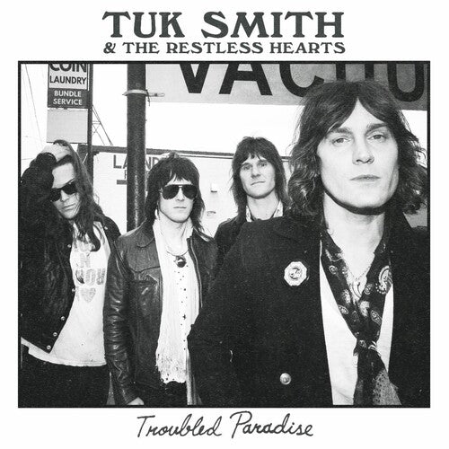 Tuk Smith & the Restless Hearts - Troubled Paradise - Transparent Blue Vinyl