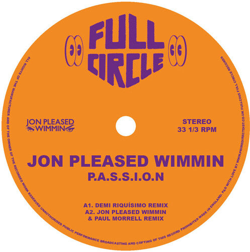 Jon Wimmin Pleased - P.A.S.S.I.O.N. (2025 Remixes)